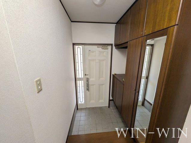 豊橋市北山町貸家の玄関