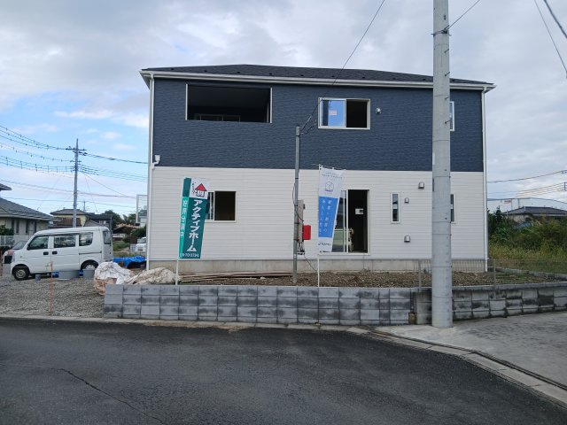 吉見町下細谷第２　の外観|１号棟現地外観（2026年10月27日）撮影