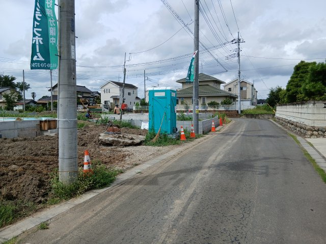 吉見町下細谷第２　の前面道路含む現地写真|現地前面道路（2026年07月20日）撮影