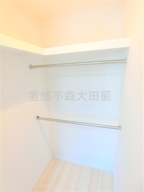 クレヴィスタ蒲田Ⅱの収納|収納　ウォークインクローゼット