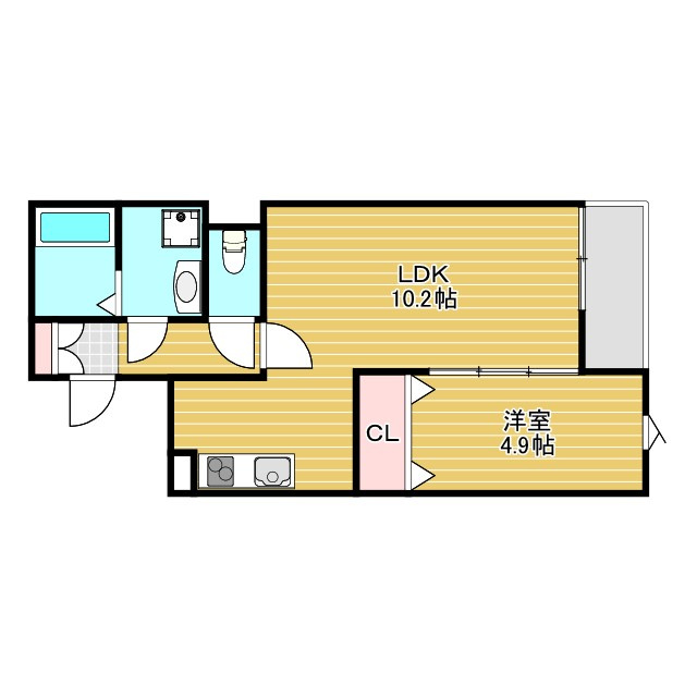 Riemon蛍池の間取り