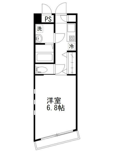 国府台三番館の間取り