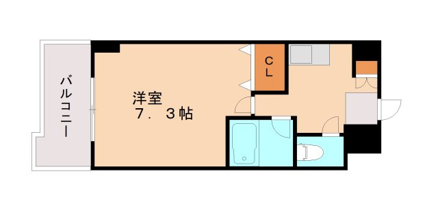 アルパ三宮の間取り
