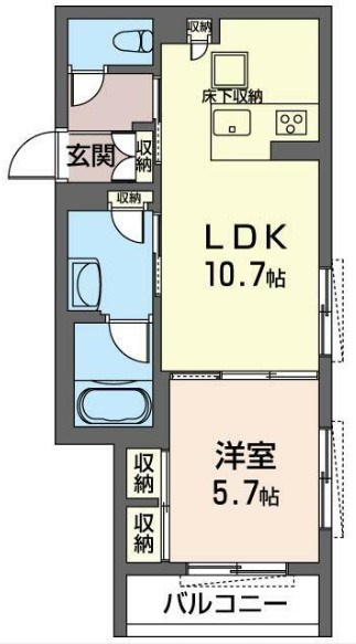 アルタクラッセの間取り