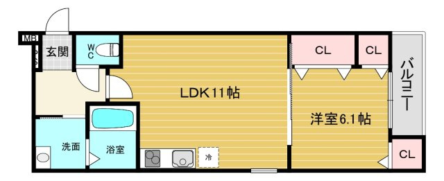 【間取り】 | フジパレス西宮甲東園Ⅲ番館 