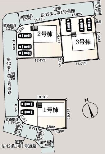 吉見町下細谷第２　の区画図|現地区画図