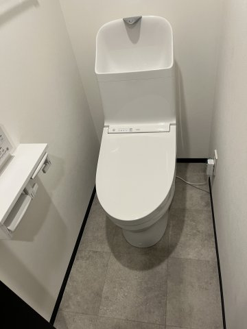 国分寺市南町２丁目のアパートのトイレ|コンパクトで使いやすいトイレです
