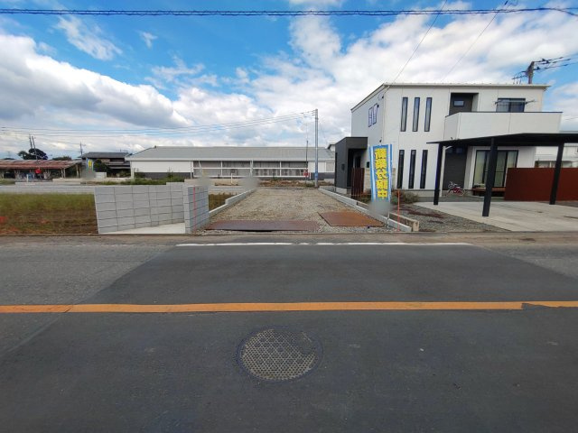 新築戸建・新築建売　太田市大原町第9　藪塚本町南小学校・藪塚本町中学校の前面道路含む現地写真