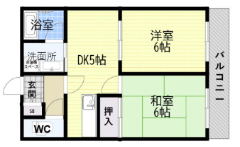 フロッグハウスカズオの間取り