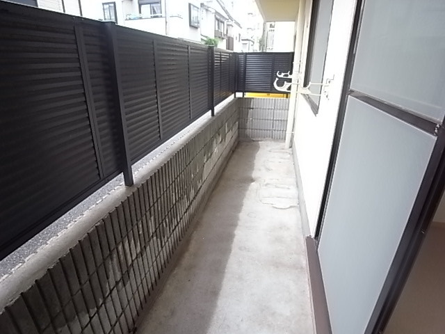 フロッグハウスカズオのバルコニー