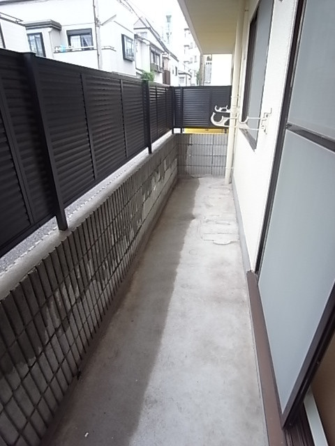 フロッグハウスカズオのバルコニー