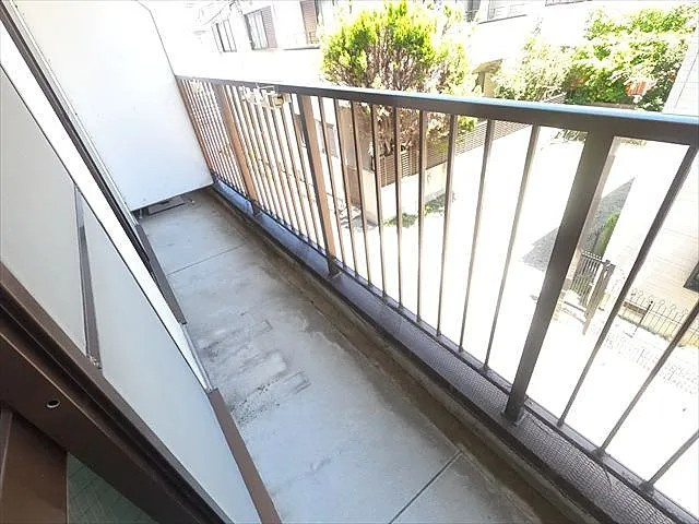 フロッグハウスカズオのバルコニー