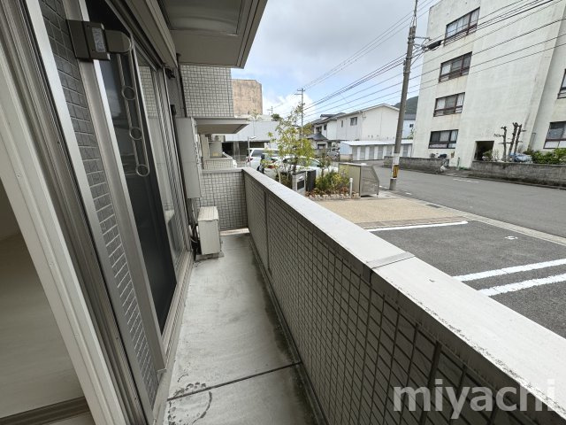 セジュール　エムのバルコニー
