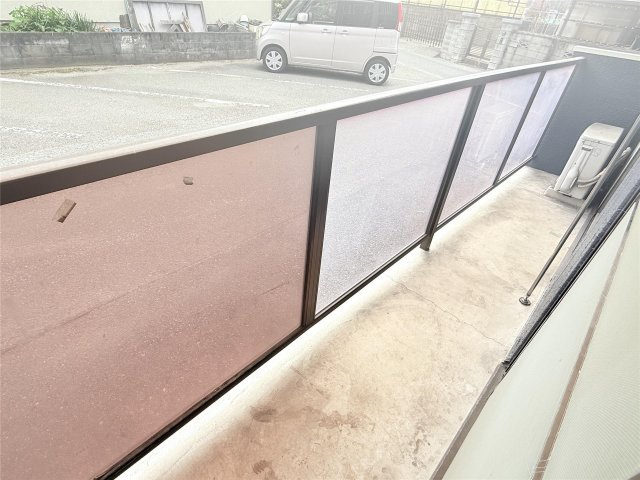 コーポエルムのバルコニー