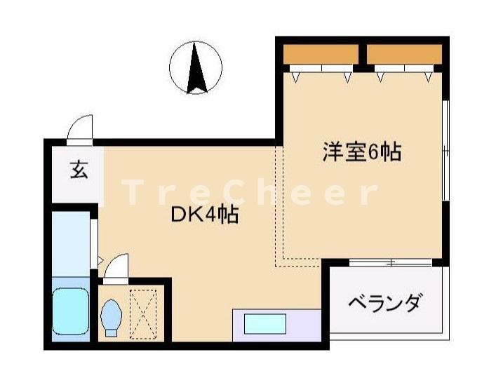 サウスコーポの間取り