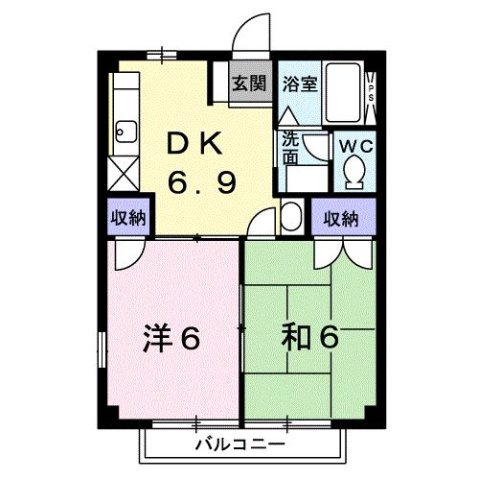【間取り】 | ドマーニＡ