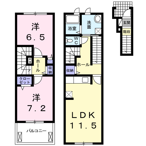【間取り】 | ＣＥＬＥＳＴＩＮＯ