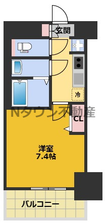 【間取り】 | プレリス太閤通セルシア | 間取りです。