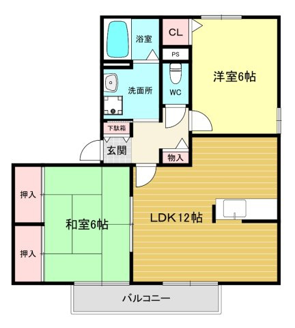 【間取り】 | イーストハイムⅡ