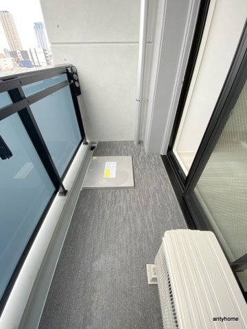 S-RESIDENCE難波大国町Uno 仲介手数料無料のバルコニー