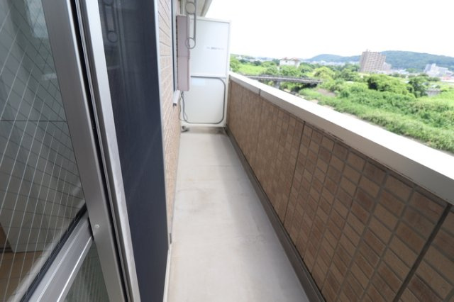 寺原サンハイツⅡのバルコニー