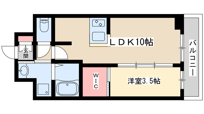 【間取り】 | プレサンス塚本ミッドネクスト