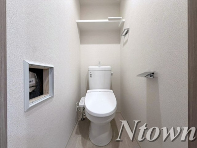【トイレ】 | プレリス太閤通セルシア | 清潔感のあるトイレです