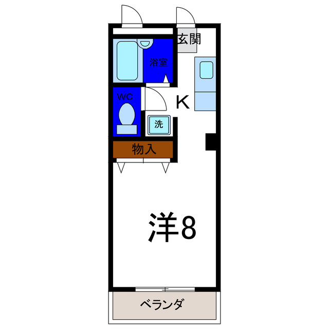 ユニバーシティハイツの間取り
