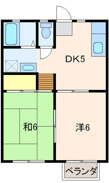 メゾンKAZUⅡの間取り