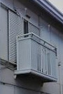 シティハイツ高橋Ａ棟のバルコニー