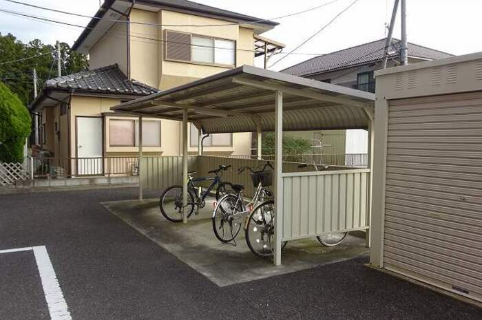 グランシャリオのその他共用部分|駐輪場です