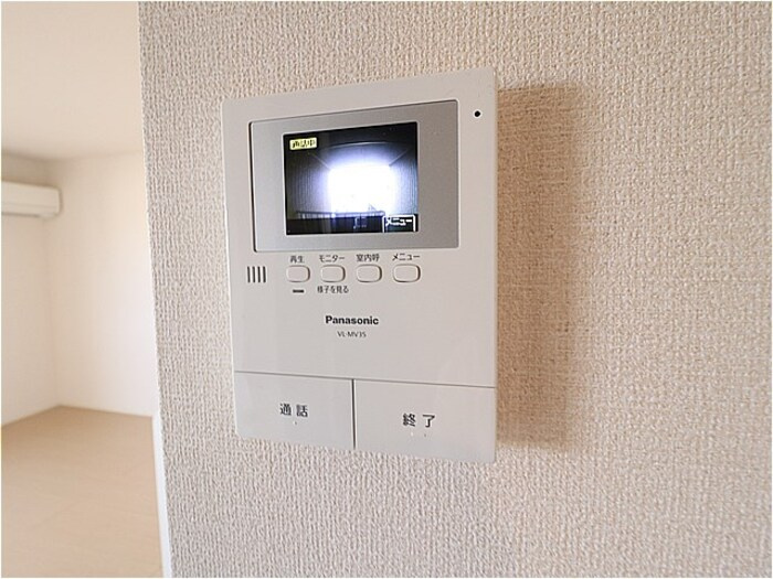 スカイブルー　Ｂのセキュリティ|モニター付きインターホンです