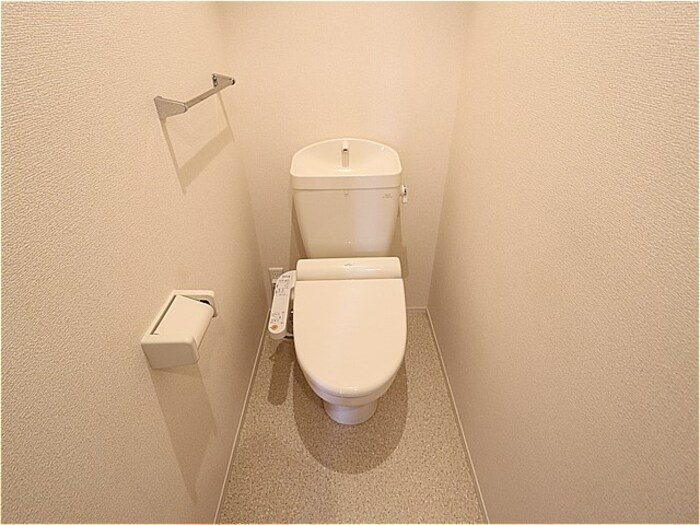 スカイブルー　Ｂのトイレ|トイレもきれいです