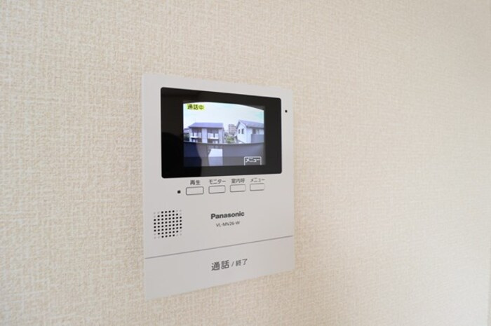 ダイクレール　Ｃのセキュリティ|モニター付きインターホンです