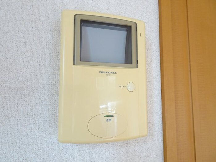 サンフィールのセキュリティ|モニター付きインターホンです