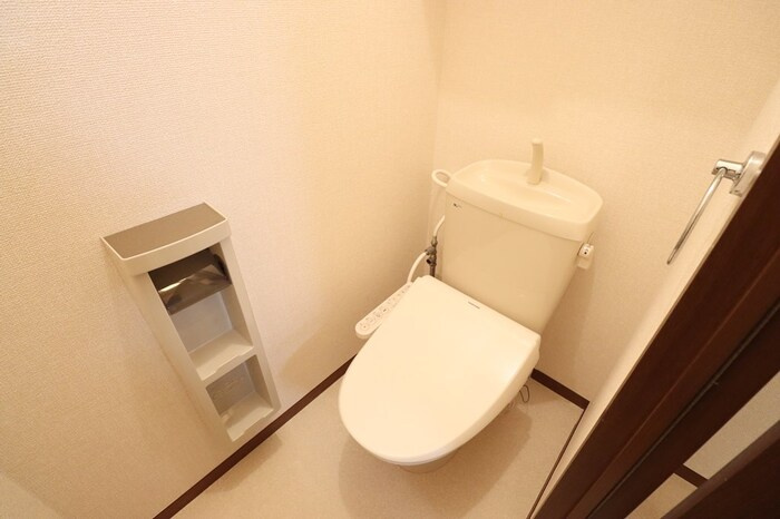 カーサ・デ・三の丸　Ｂのトイレ|トイレです