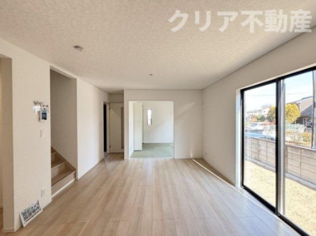 【居間・リビング】 | 前橋市北代田町第10-5号棟全室南向き★ | 同社施工例