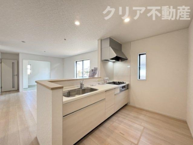 【キッチン】 | 前橋市北代田町第10-5号棟全室南向き★ | 同社施工例