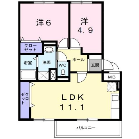 スリーサーティＭの間取り