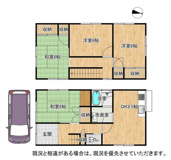 八幡市橋本平野山　中古戸建ての画像