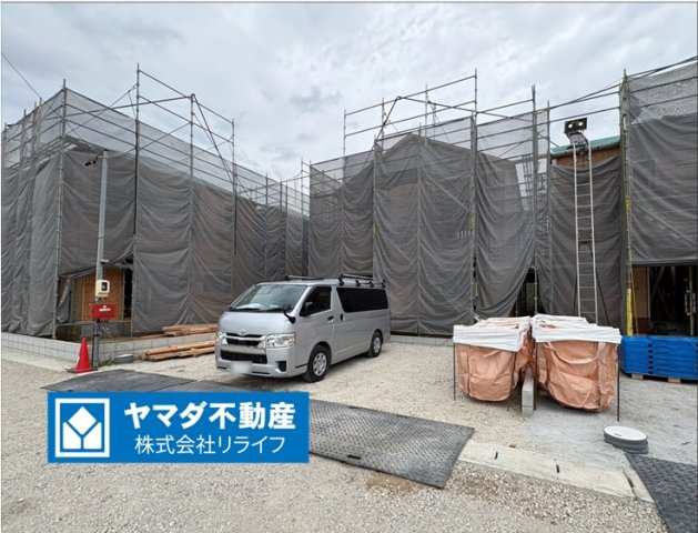クワイエ　各務原市蘇原菊園町第1　全4区画分譲の外観|「現地（2026年7月17日）撮影」　
■外観写真　
■ヤマダ不動産　株式会社リライフ　
