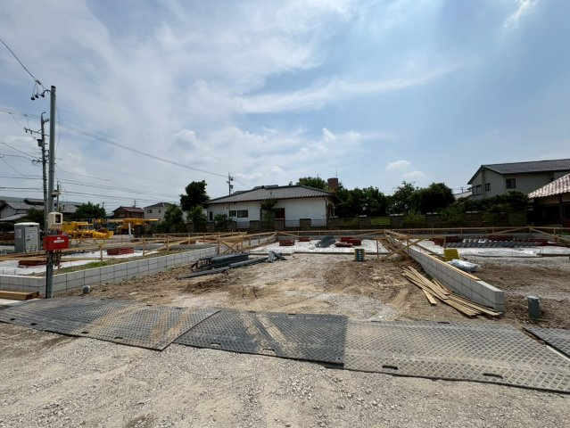 クワイエ　各務原市蘇原菊園町第1　全4区画分譲の外観|「現地（2026年7月17日）撮影」　
■外観写真　
■ヤマダ不動産　株式会社リライフ　