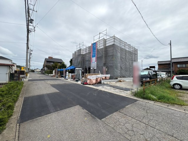 クワイエ　各務原市蘇原菊園町第1　全4区画分譲の外観|「現地（2026年8月27日）撮影」　
■全体写真　
■ヤマダ不動産　株式会社リライフ　