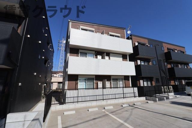 Ｌｉｋｅ星久喜Ｂ棟の外観|外はこのようになっています