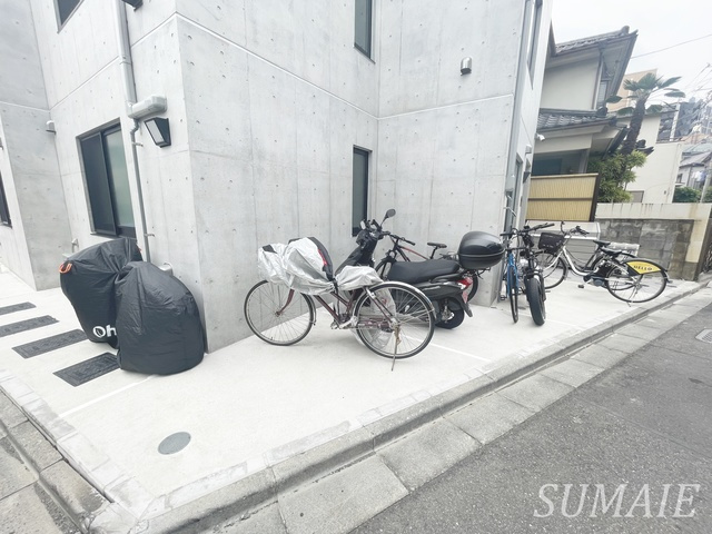 リアーレ田端のその他共用部分|駐輪場です