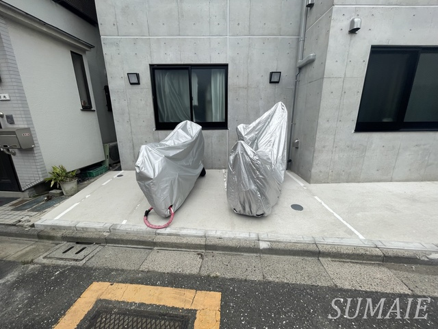 リアーレ田端のその他共用部分|バイク置き場です
