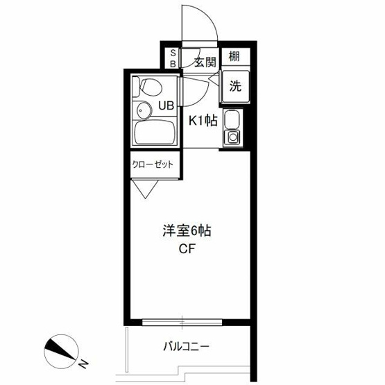 【間取り】 | ジョイフル池上第２
