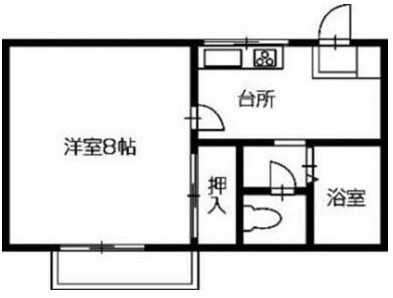 サンステージ四国大学前の間取り