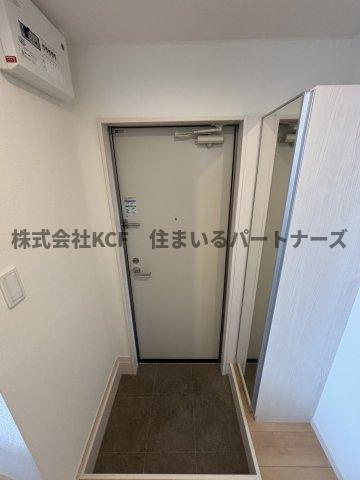 シリウス南久留米の玄関