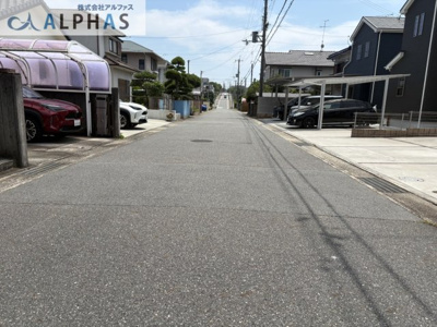 【前面道路含む現地写真】 | 三木市志染町青山一丁目　一戸建て | ■閑静な住宅地でのびのび子育てできます♪